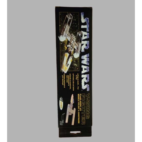 Star Wars Y-Wing Fighter Flying Model Kit Estes EST 5033 Balsa Wood - Picture 2 of 4